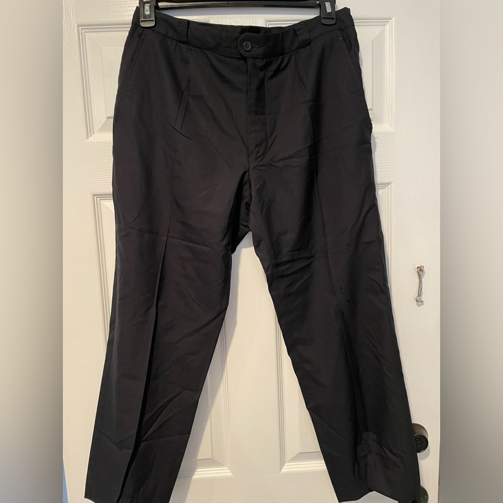 Versace Collection Elegant Black Dress Pants
